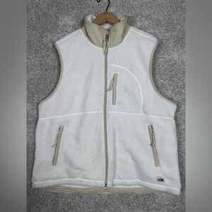 The North Face Cragmont fleece vest Women’s White Size XXL